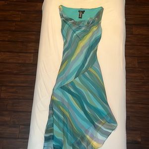*VINTAGE* BCBGMAXAZRIA 100% Silk Y2K Dress